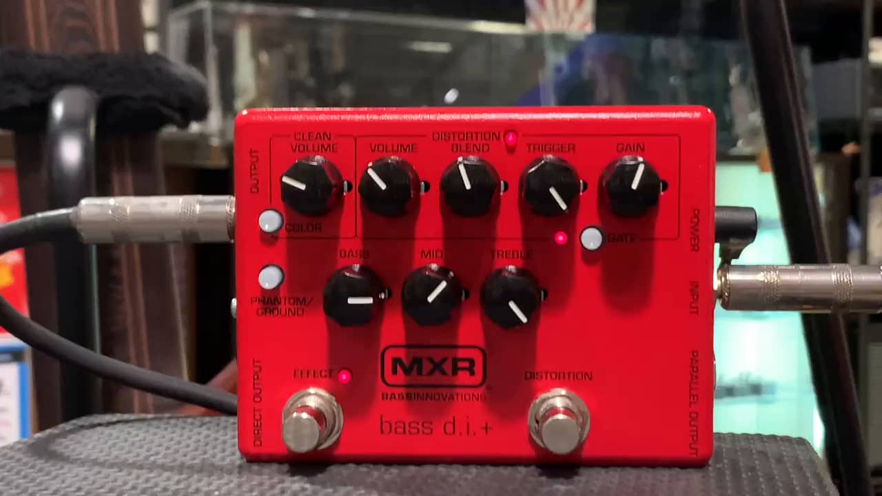 MXR M80 BASS D.I.+ Vermillion [Ikebe 50th Anniversary Special