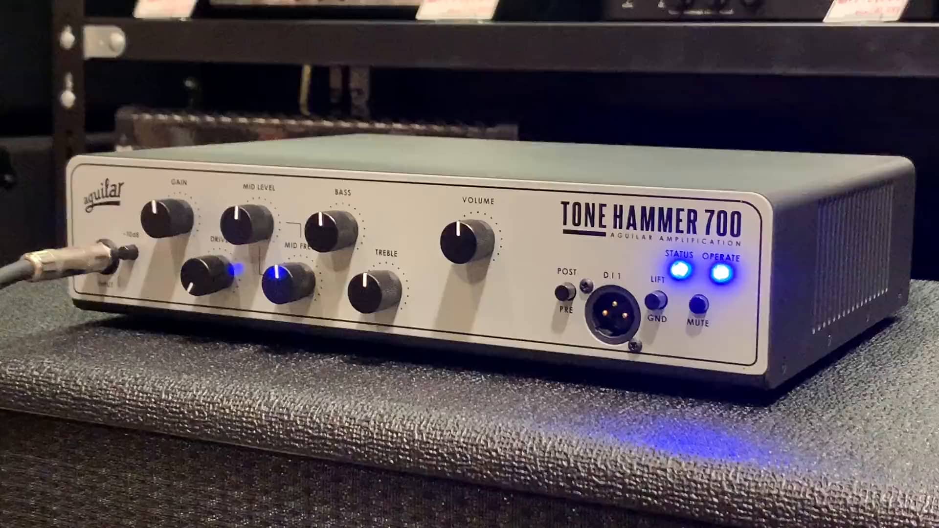 AGUILAR Tone Hammer ベース用プリアンプ/DI お取寄せ商品】aguilar TONE HAMMER(ベース用プリアンプ/DI