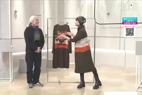 エム アンド キョウコ フラワー刺しゅう ニットワンピース- ショップ