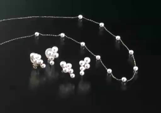 ジュペレ 18K 伊勢志摩産 ベビーアコヤパール タイムレス