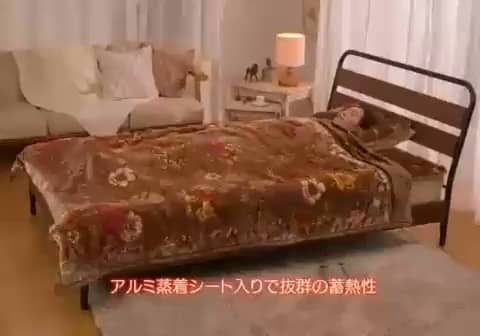 モリリン 凄暖 アルミ蒸着蓄熱シート入り ふっくらやわらか贅沢毛布