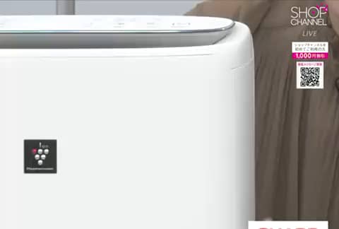 シャープ 高濃度プラズマクラスター 25000搭載！ 加湿空気