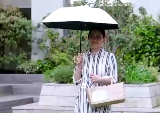 マブ 一級遮光 ショートジャンプライト 折りたたみ傘（晴雨兼用