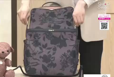 クリスチャン オリビエ はっ水ジャガード フラワープリント