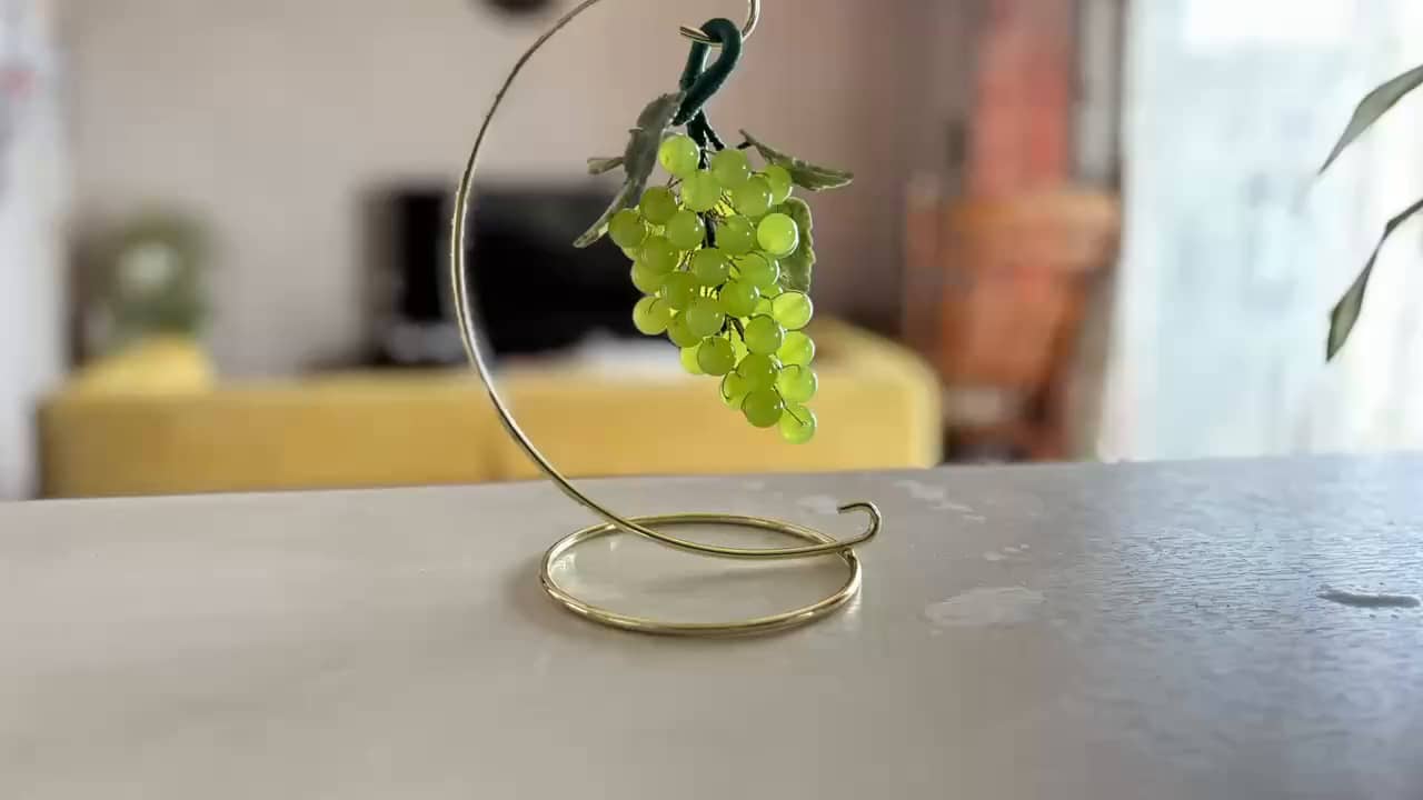 幸石堂 財運・健康運祈願 クォーツァイト 豊穣のマスカット 置物