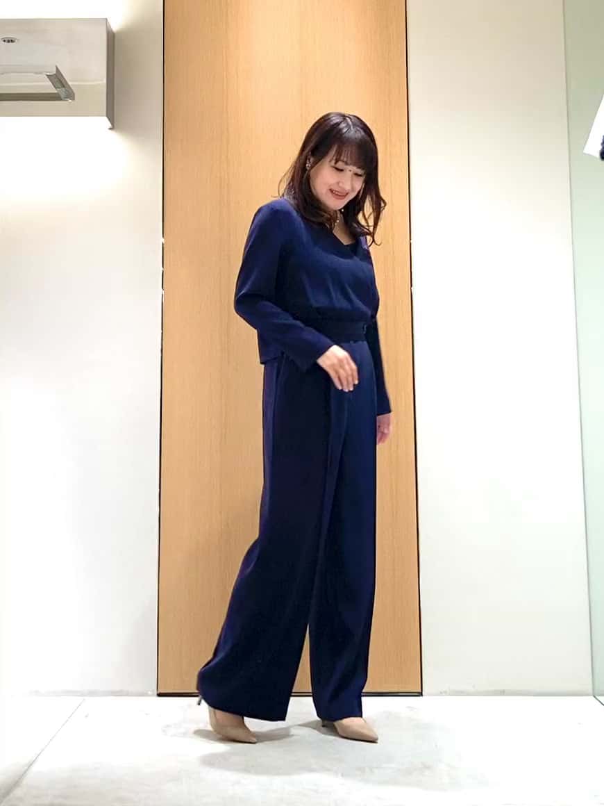 タグ付 定価3.9万 ANAYI オールインワン 38 ネイビー 日本製 美品 STAFF STYLING|ANAYI OFFICIAL ONLINE STORE｜アナイ 公式サイト