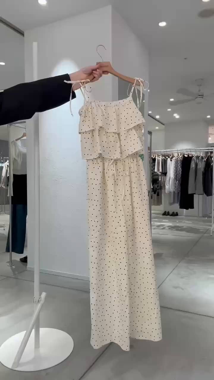 S.Mサイズ展開】B フリルキャミサロペット | Kastane(カスタネ