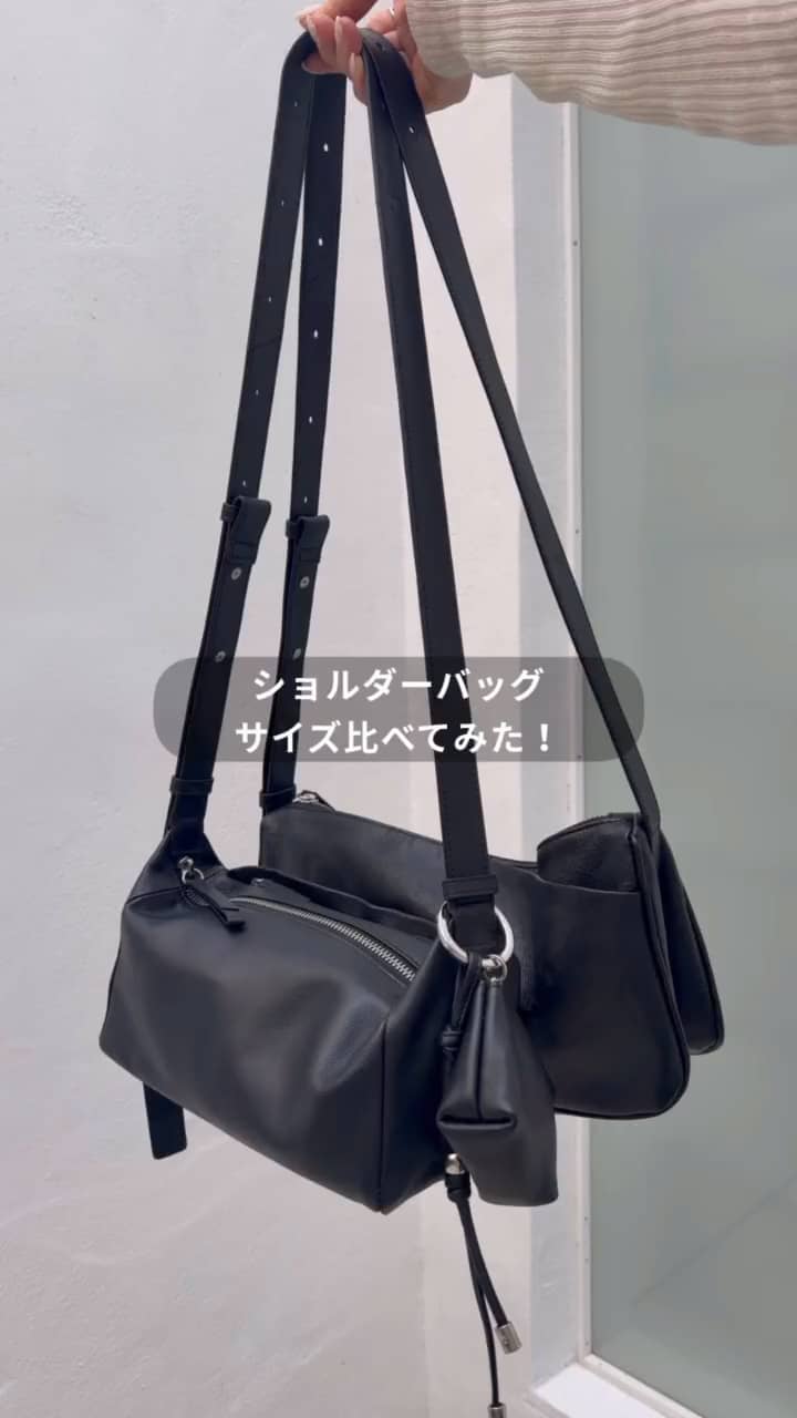 やまだ企画/本革》チャーム付きボックスミニショルダーバッグ | ear