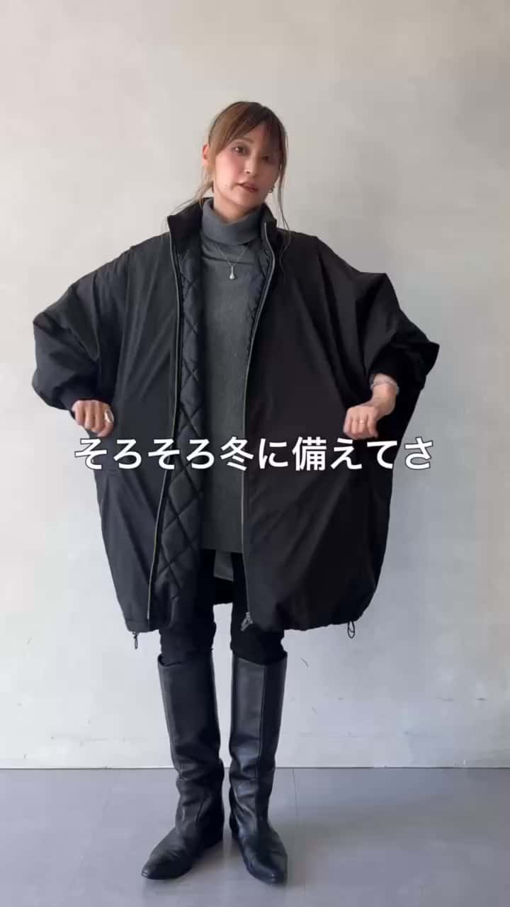 中綿BIGポンチョコート | BEARDSLEY(ビアズリー)レディース | PAL