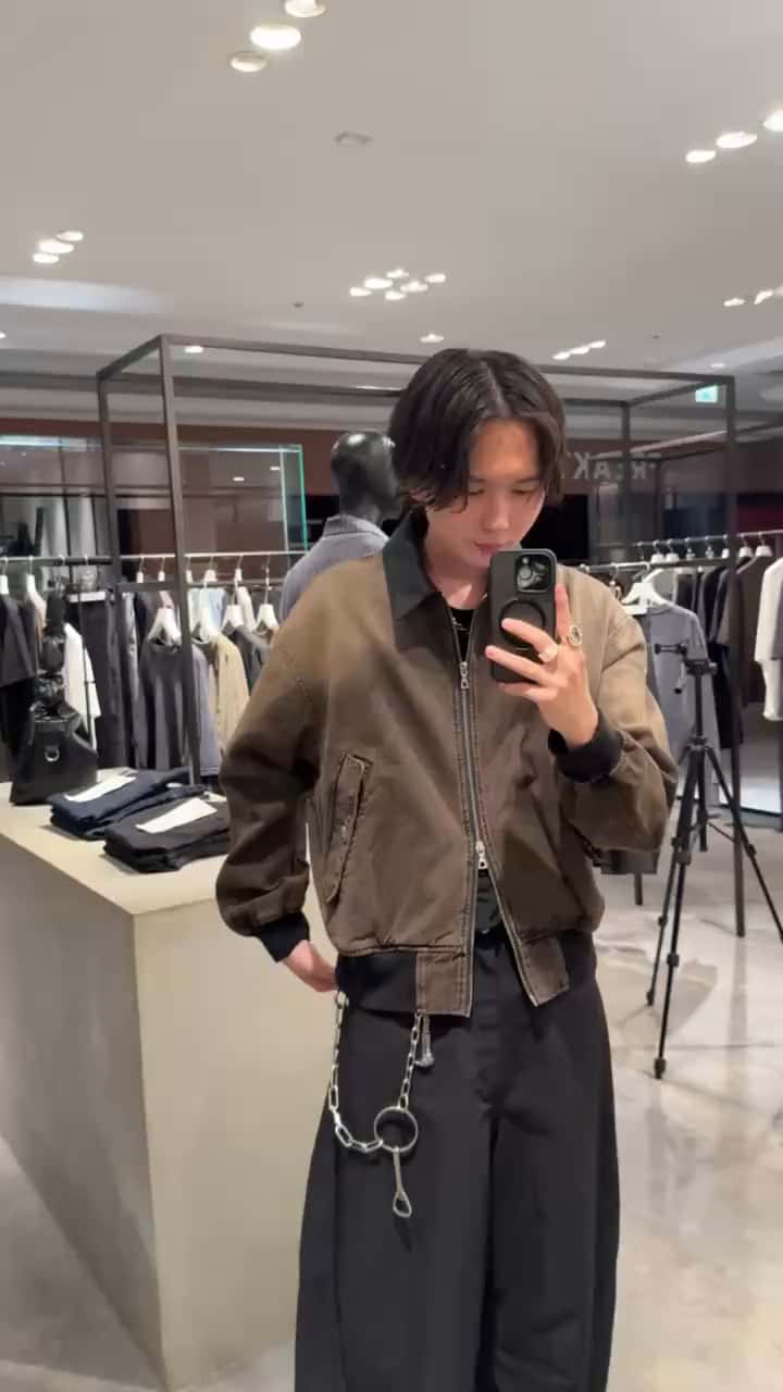 レザーカラーデニムボンバージャケット | Lui's(ルイス)メンズ | PAL