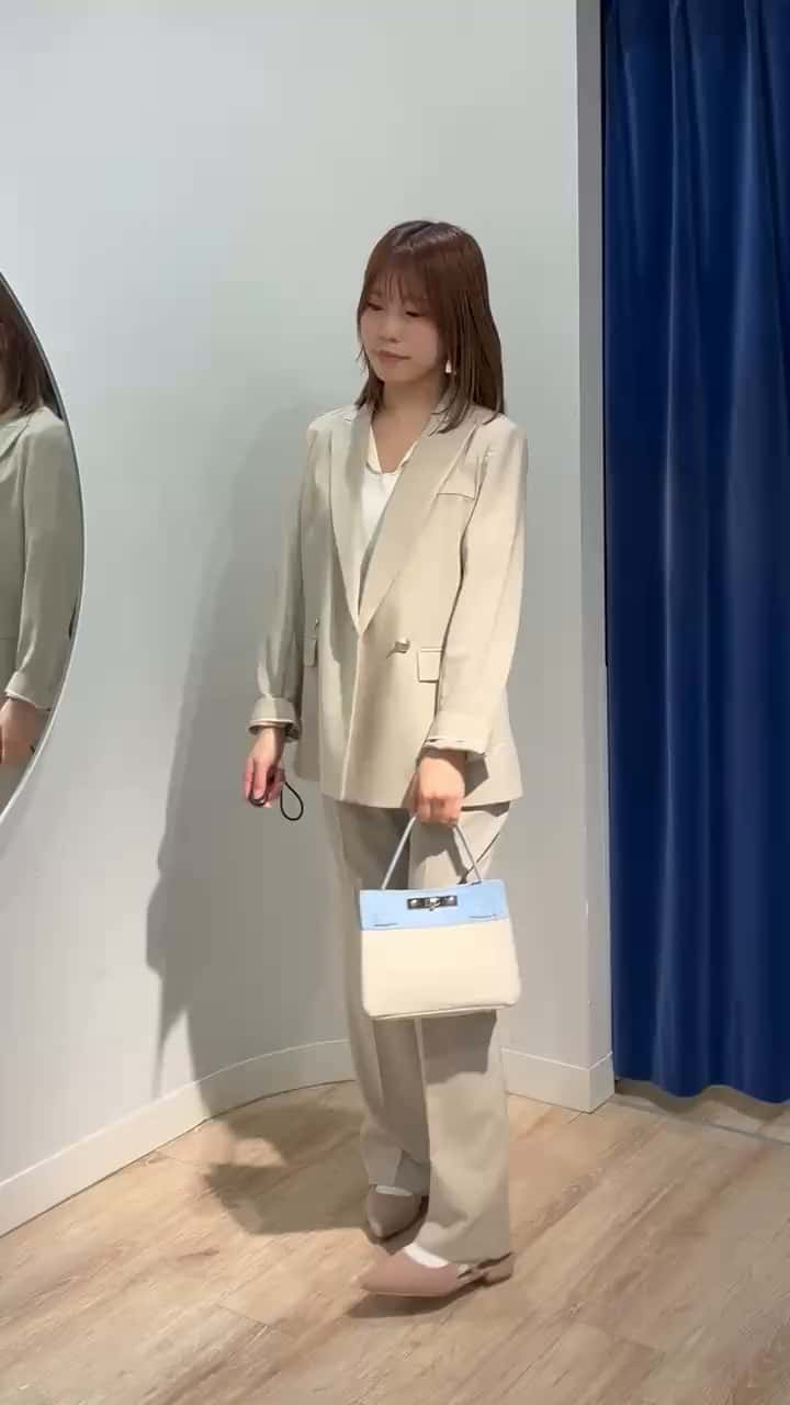 セットアップ対応》ウォッシャブルスラブオックスダブルジャケット