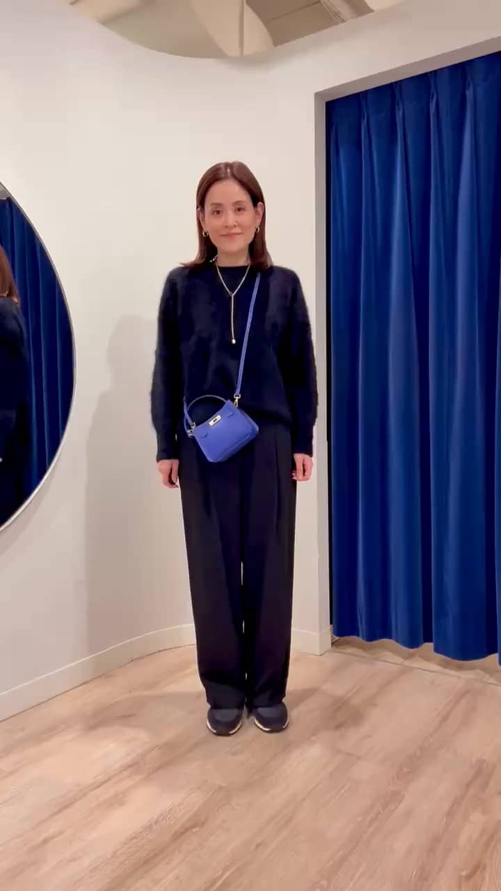 セットアップ対応》ウォッシャブルダブルクロスサテンイージーワイド