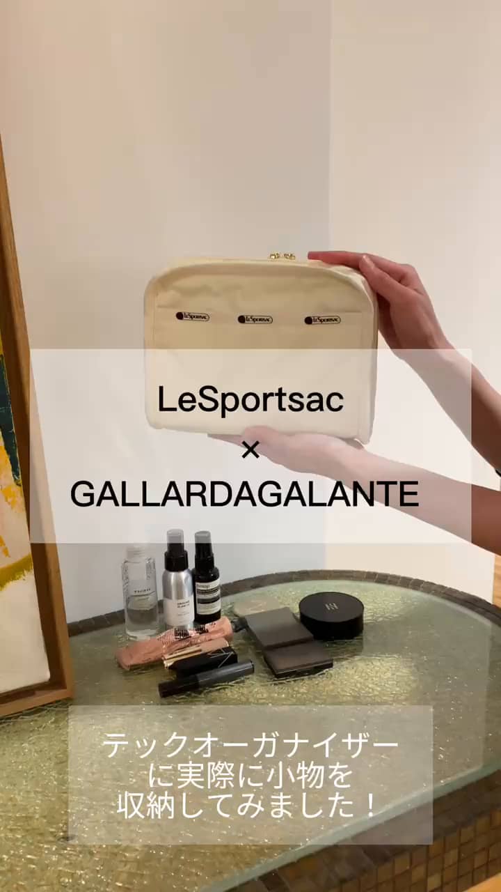 LeSportsac】テックオーガナイザー/別注 | GALLARDAGALANTE(ガリャルダ
