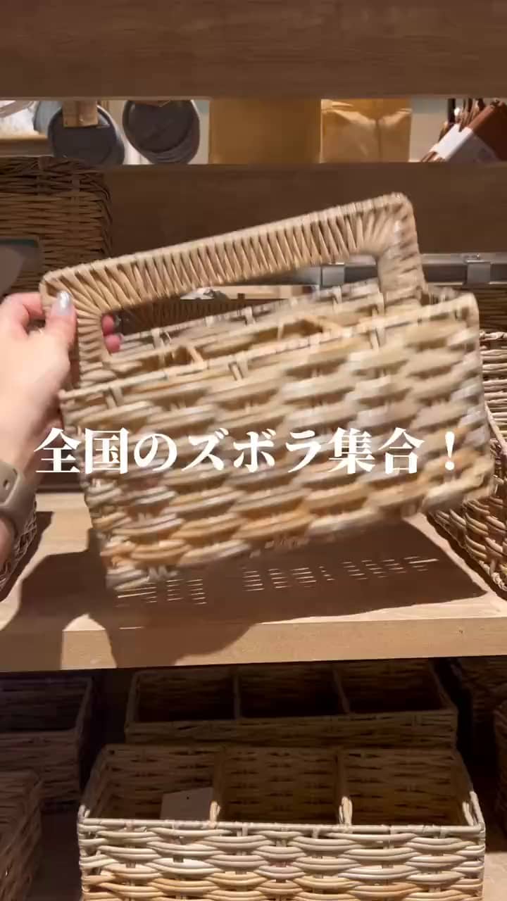 WEB限定再入荷》PPハンドル付き仕切りバスケット | salut!(サリュ