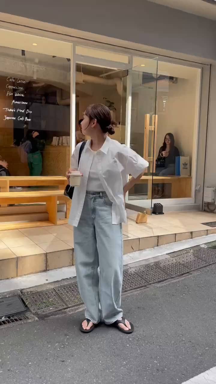 FREDY&GLOSTERカーブデニムパンツ ライトグレー38 パンツ