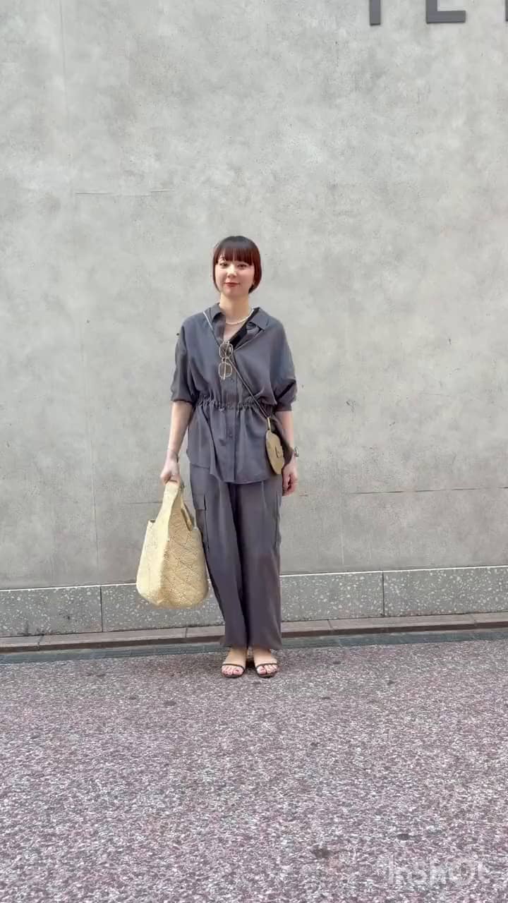 LCDC アシンメトリー グレー タンクトップ ◇【WEB限定】アシンメトリーカップ付きタンクトップ | NOLLEY'S