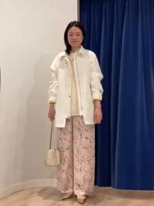 手洗い可能》片畦前スリットプルオーバー | NOLLEY'S(ノーリーズ