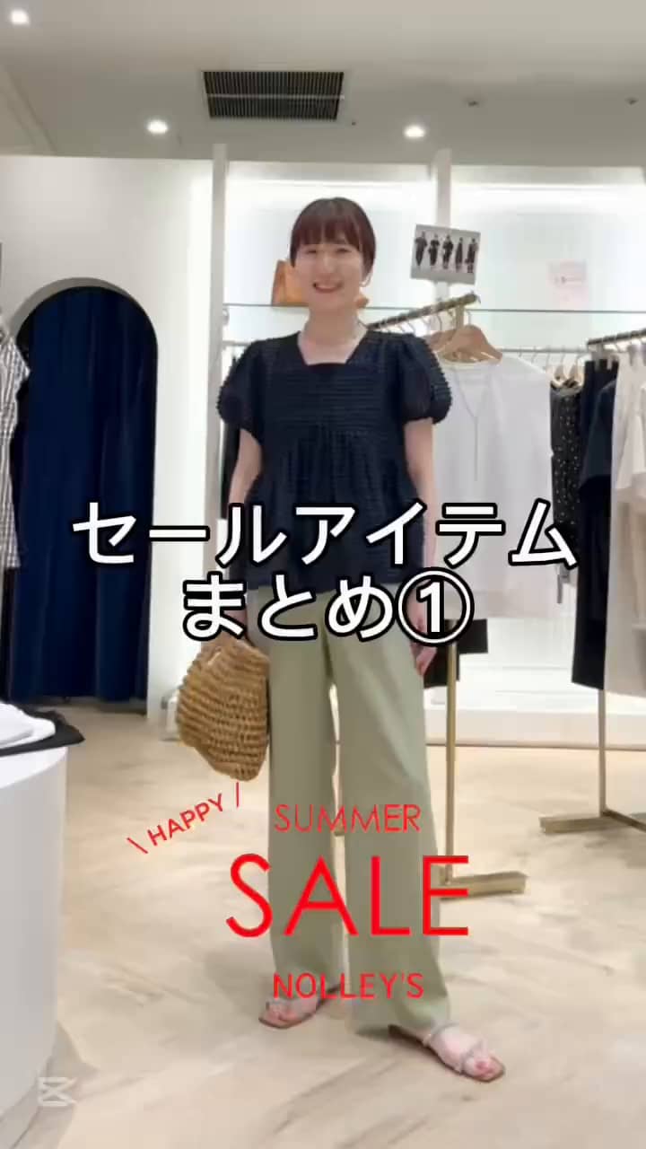 パフスリーブ半袖シャツブラウス | NOLLEY'S(ノーリーズ)レディース