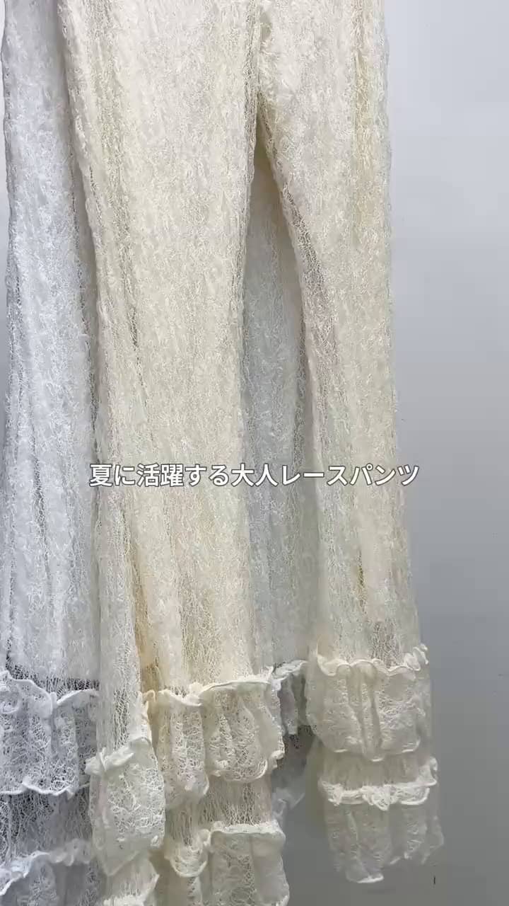 再販売/新色追加】レースフリルパンツ | Kastane(カスタネ