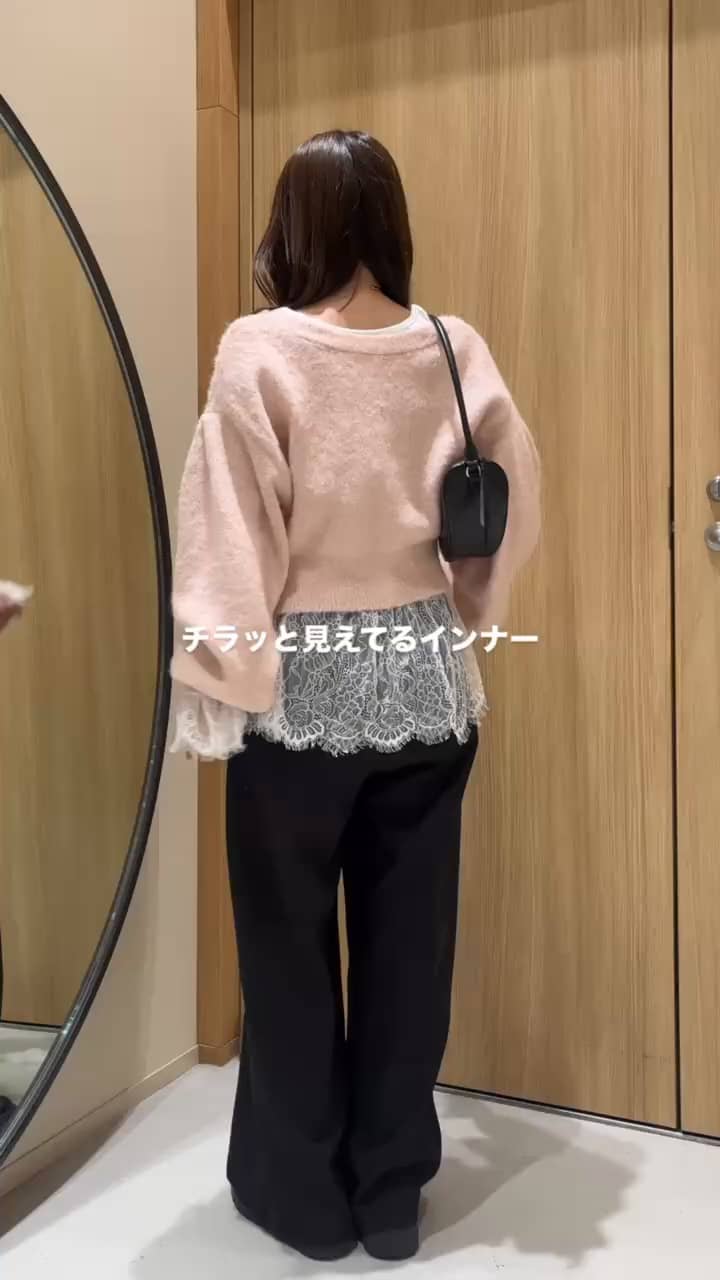 トレンド感あるレイヤードスタイルに！】レースロンT | CAPRICIEUX LE