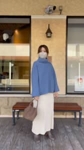ELBORN エルボーン　タイトスカート 起毛プリーツタイトスカート | Thevon.(ゼヴォン)レディース