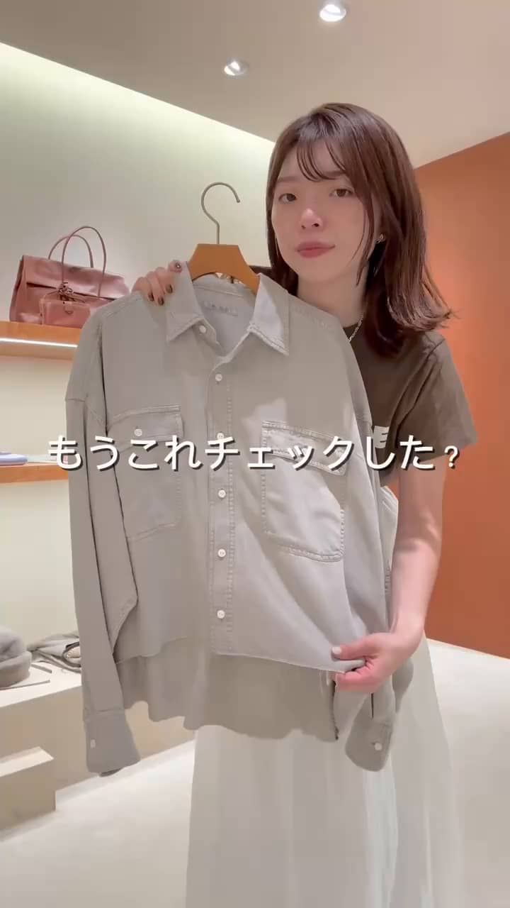 Whim Gazette テンセル(TM)繊維使用シャツ Whim Gazette（ウィムガゼット）の「テンセル(TM)繊維使用シャツ