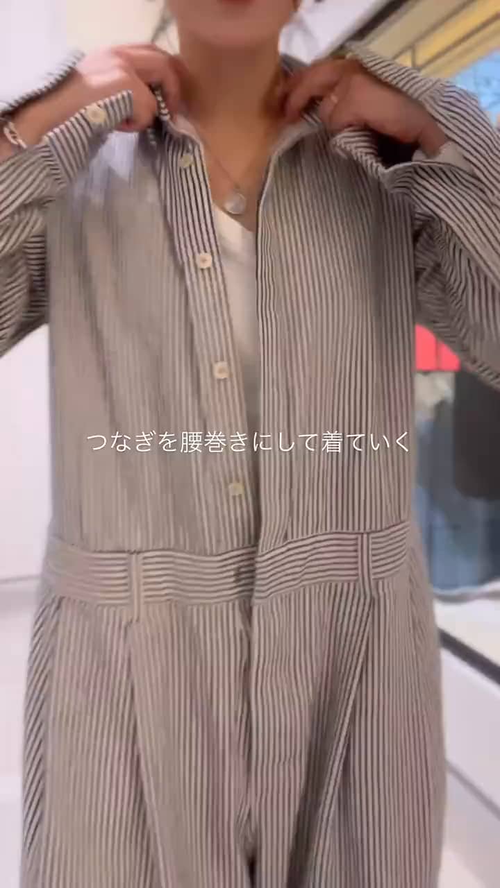 ヒッコリーオールインワン | Whim Gazette(ウィム ガゼット)レディース