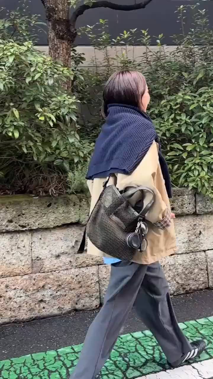 軽量/撥水/2way》sampo×earコラボリバーシブルハーフコート | ear
