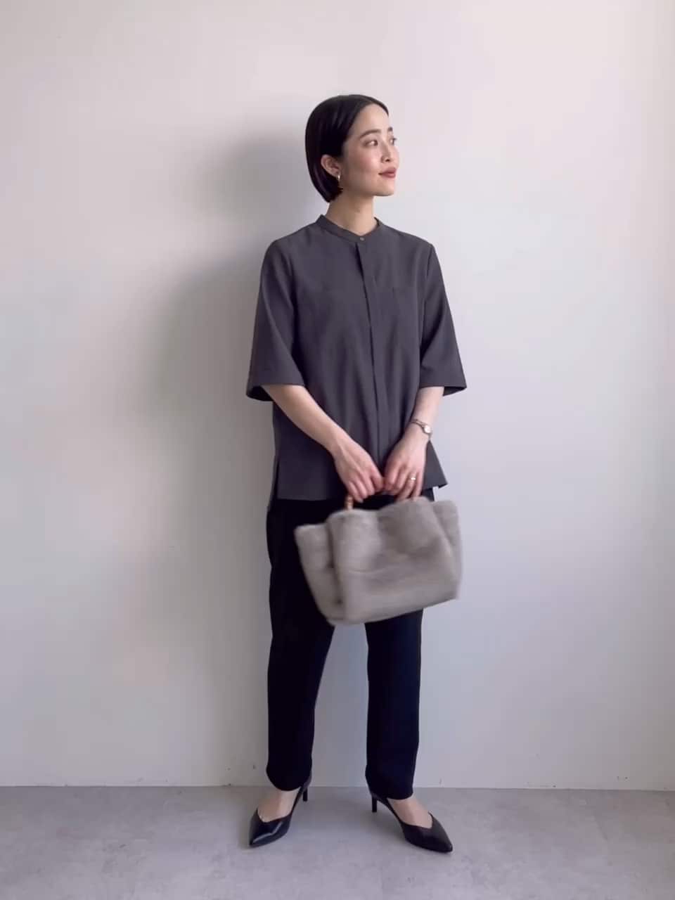 ポインテッド オープントゥ（4cmヒール）