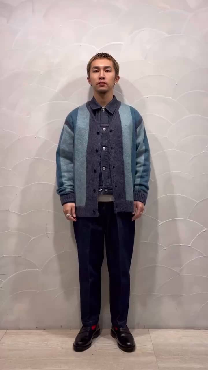 ハイツイスト デニム ブルゾン