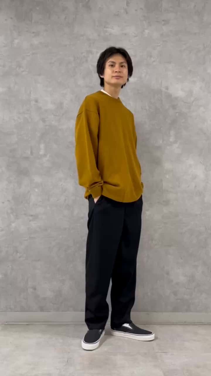 H> WOOL GAVA VACANT EASY PANTS