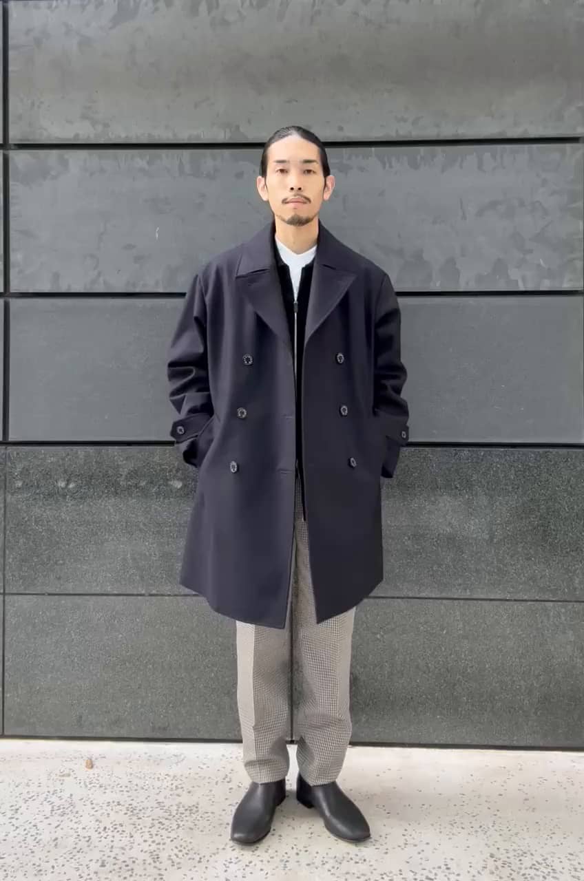 【別注】＜MACKINTOSH＞ HUMBIE テック ロングPコート