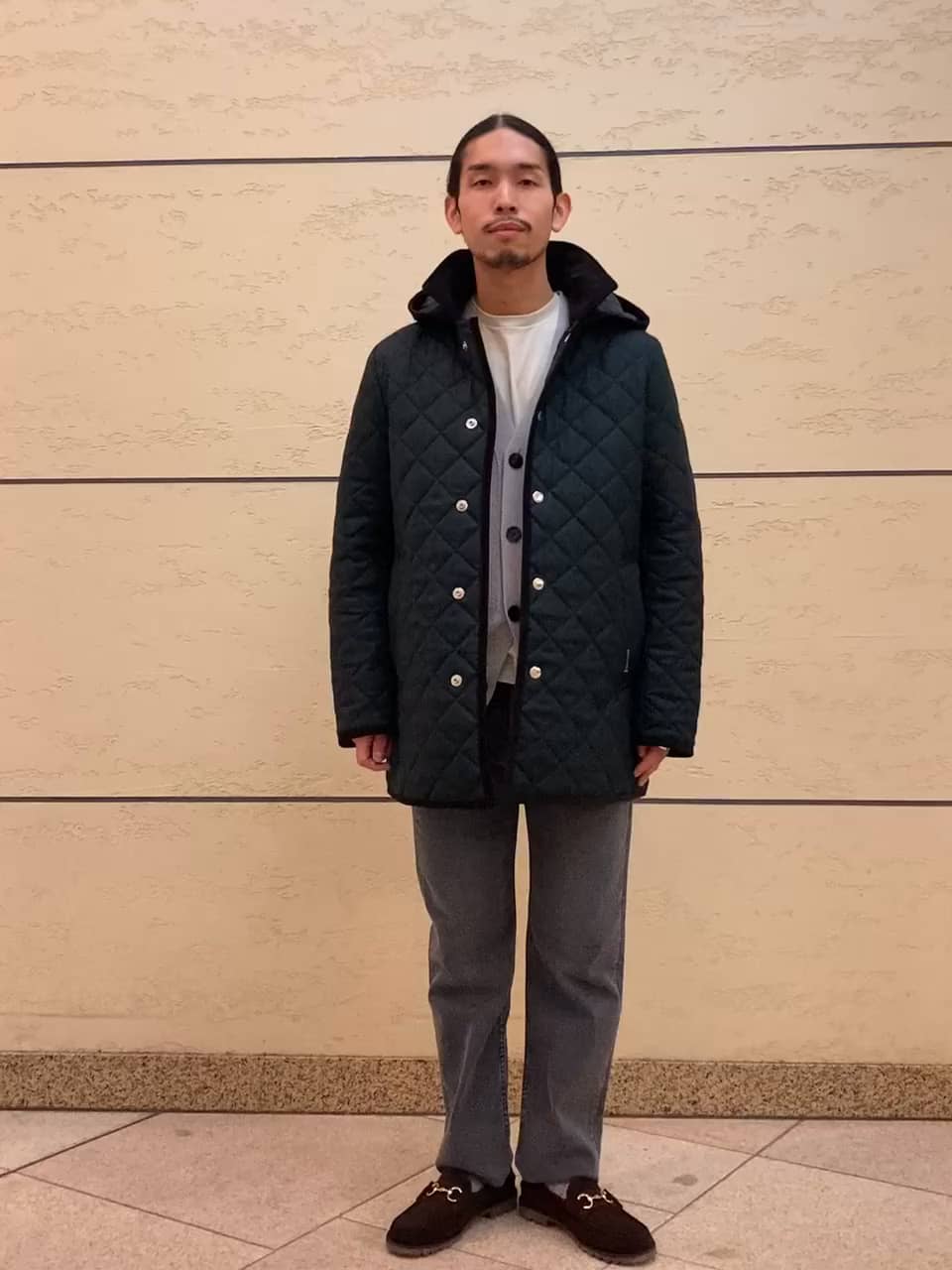 MACKINTOSH スタッドボタン ウール キルティング フーデッド コート Mackintosh（マッキントッシュ）の「【別注】＜MACKINTOSH＞ スタッド