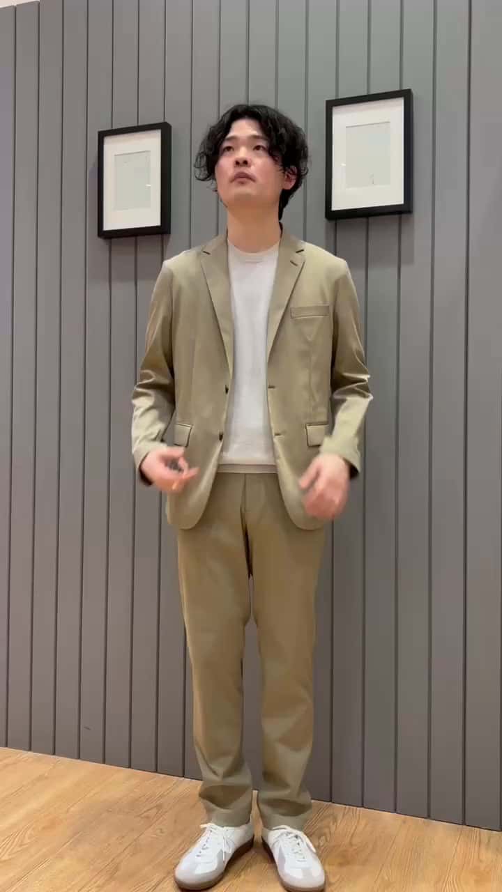 ドビー ストレッチ ナロー ジャケット ―ストレッチ・防シワ―