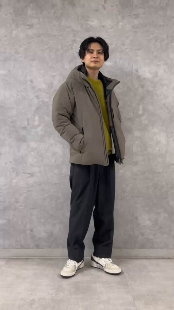 小松マテーレ シャンブレー フード ダウンジャケット ―700FP 撥 小松マテーレ シャンブレー フード ダウンジャケット ―700FP 撥