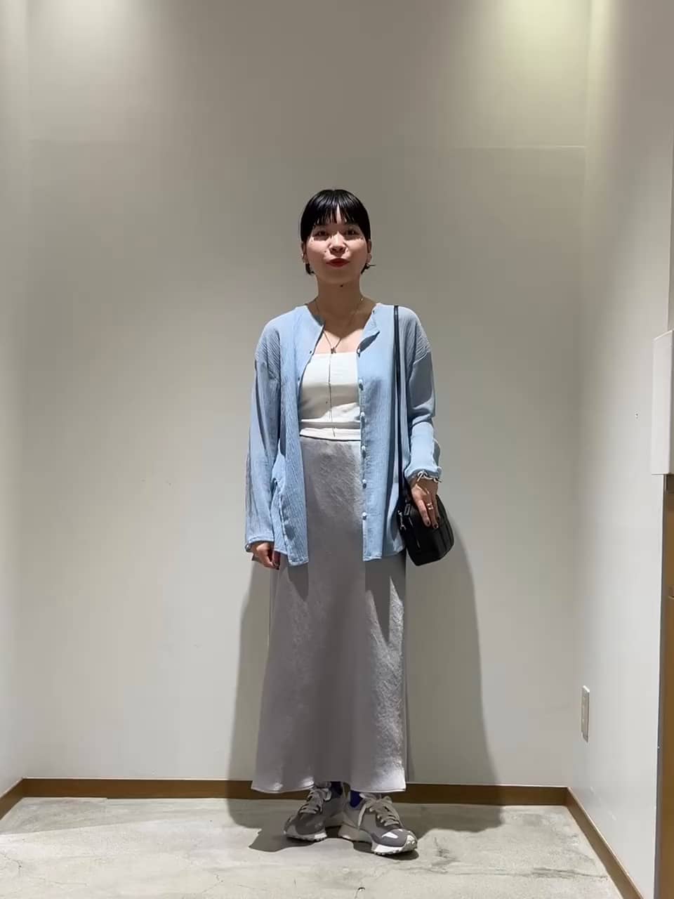ポリエステル マーメイドフレアスカート 2
