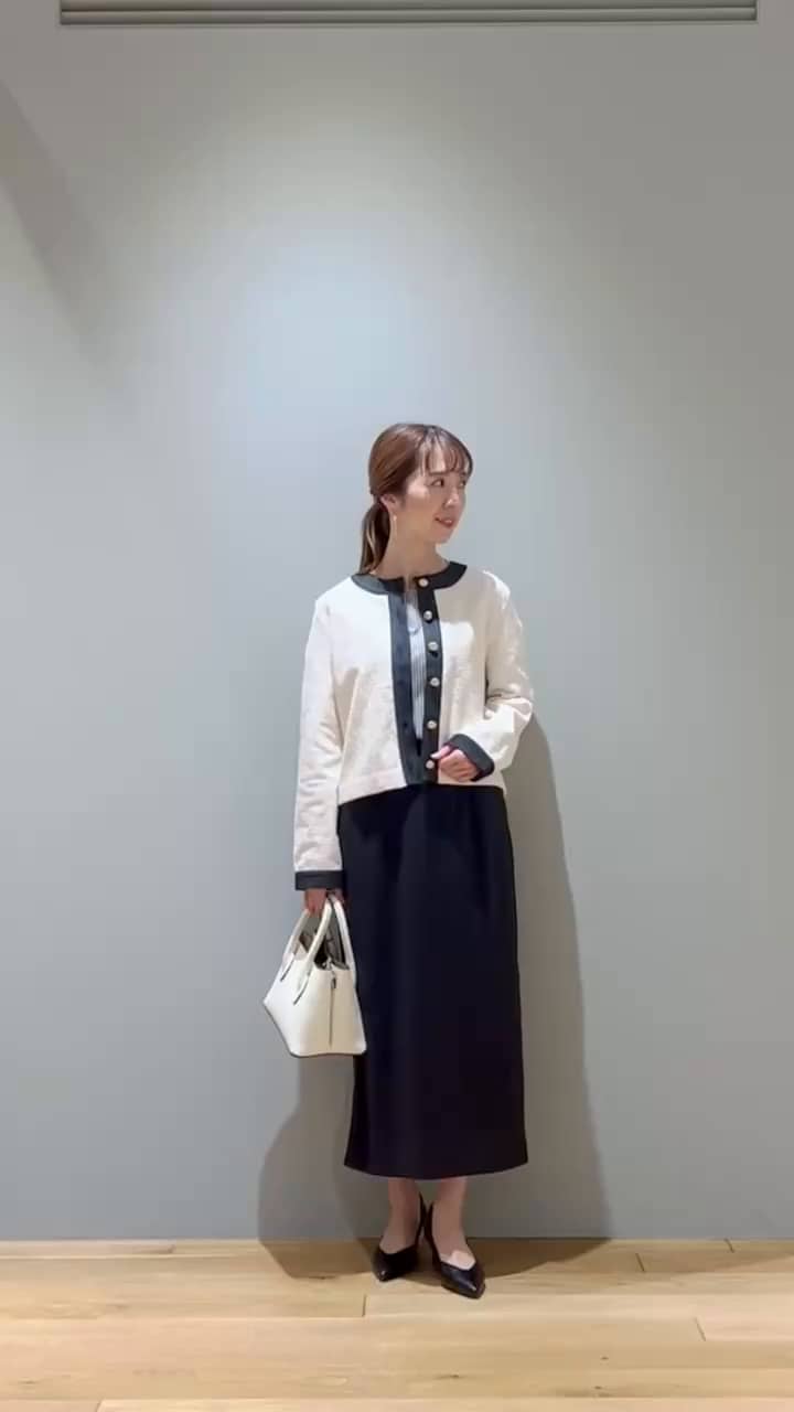 ツィーディー クルーネック カーディガン