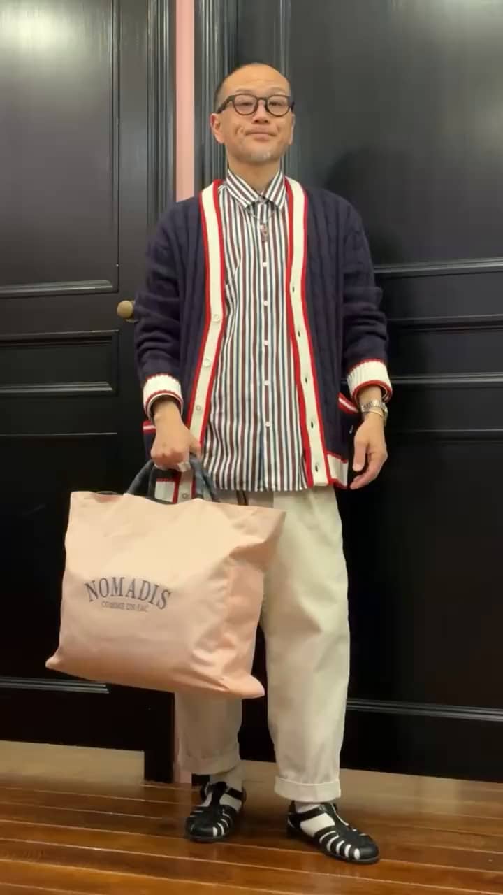 THOMAS MASON ストライプシャツ（カジュアルシャツ