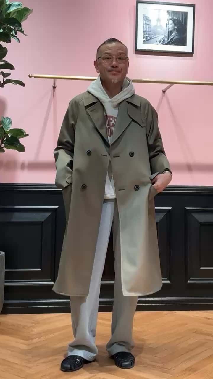 REMI RELIEF（レミレリーフ）SP加工3飛び裏毛パーカ（パーカー