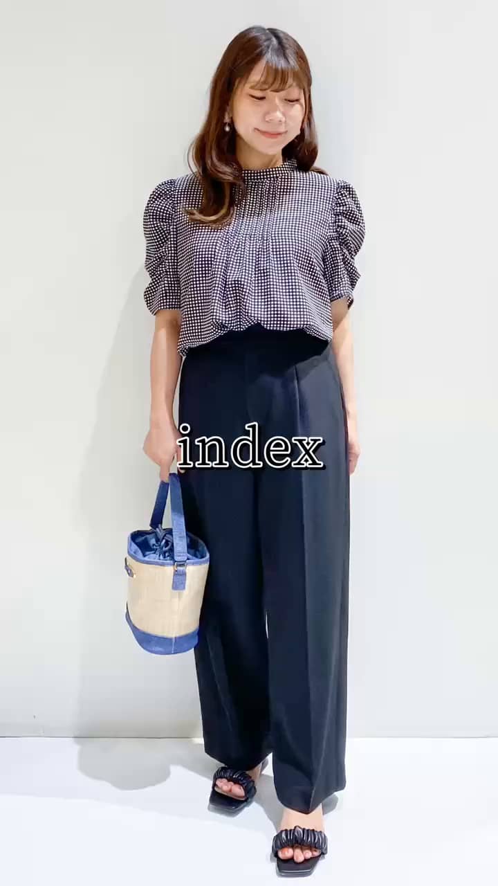 2WAY】リボンモチーフ付きバケツ型バッグ（ショルダーバッグ） | index