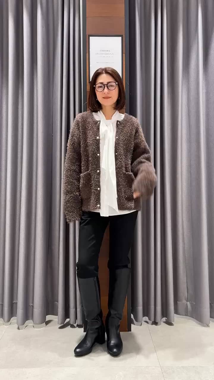 フェイクレザーロングブーツ（ブーツ・ブーティ） | index