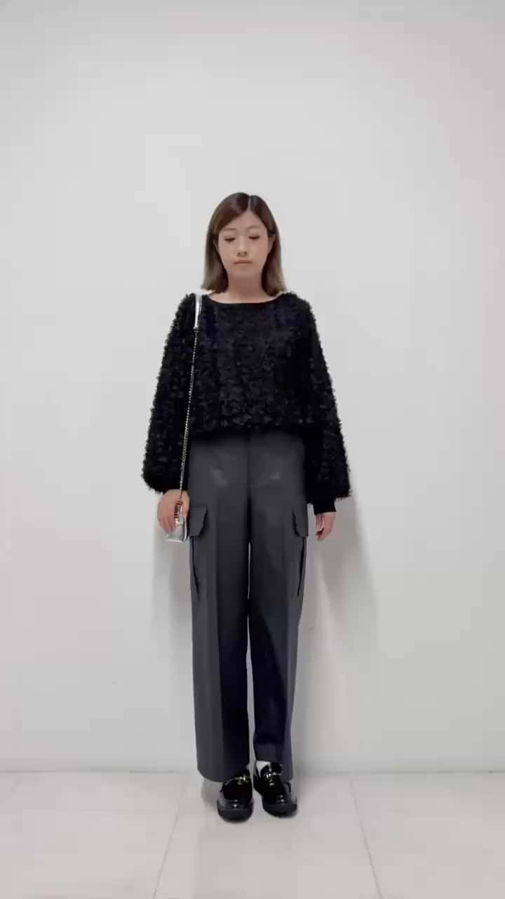ドレステリアDRESSTERIOR ロングジレ　黒38 洗える】リブニットフレアドレス（マキシ・ロングワンピース