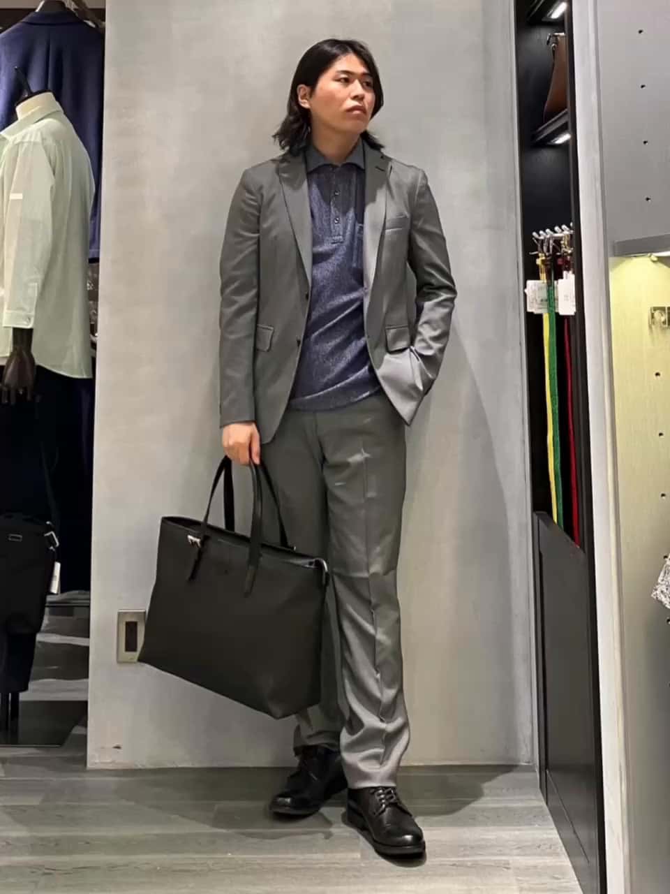THE FLAGSHIP】ストレートチップ ドレスシューズ（ビジネス