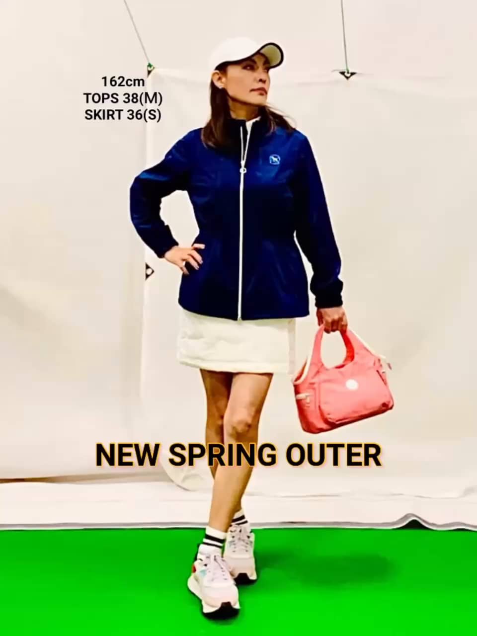 撥水加工】粒中綿 ウエストゴム ラップ式スカート（ミニスカート