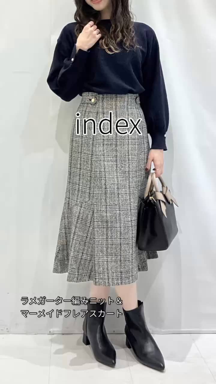 ビジュー付きフェイクファーティペット（ストール・マフラー） | index