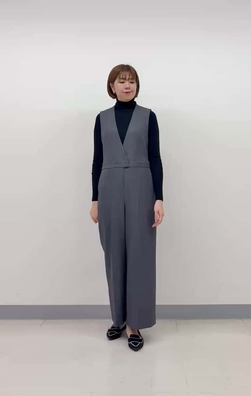 ☆美品☆エンフォルド ベストレイヤード オールインワン コンビネゾン CLOCHE（クロッシェ） サロペット フラップポケット ダブル