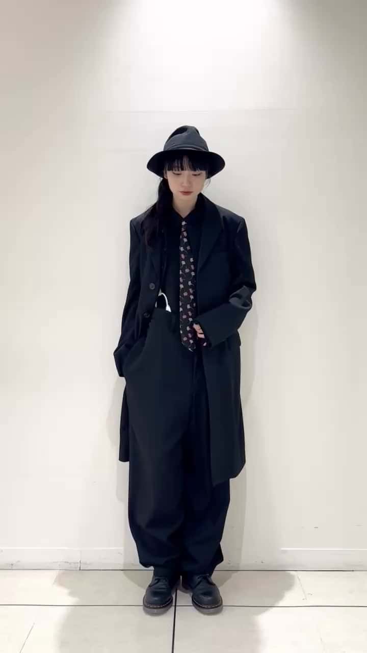 CLASSIC SUSPENDER PANTS(S Black): Yohji Yamamoto POUR HOMME｜THE