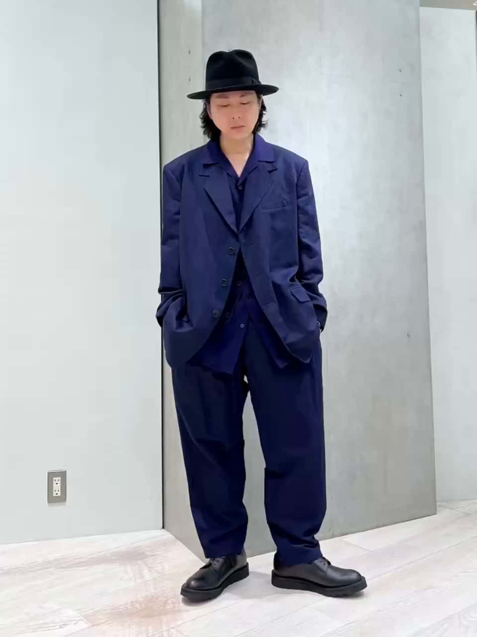 Y's for men YOHJI YAMAMOTO 4 BUTTON DESIGN SET UP SUIT