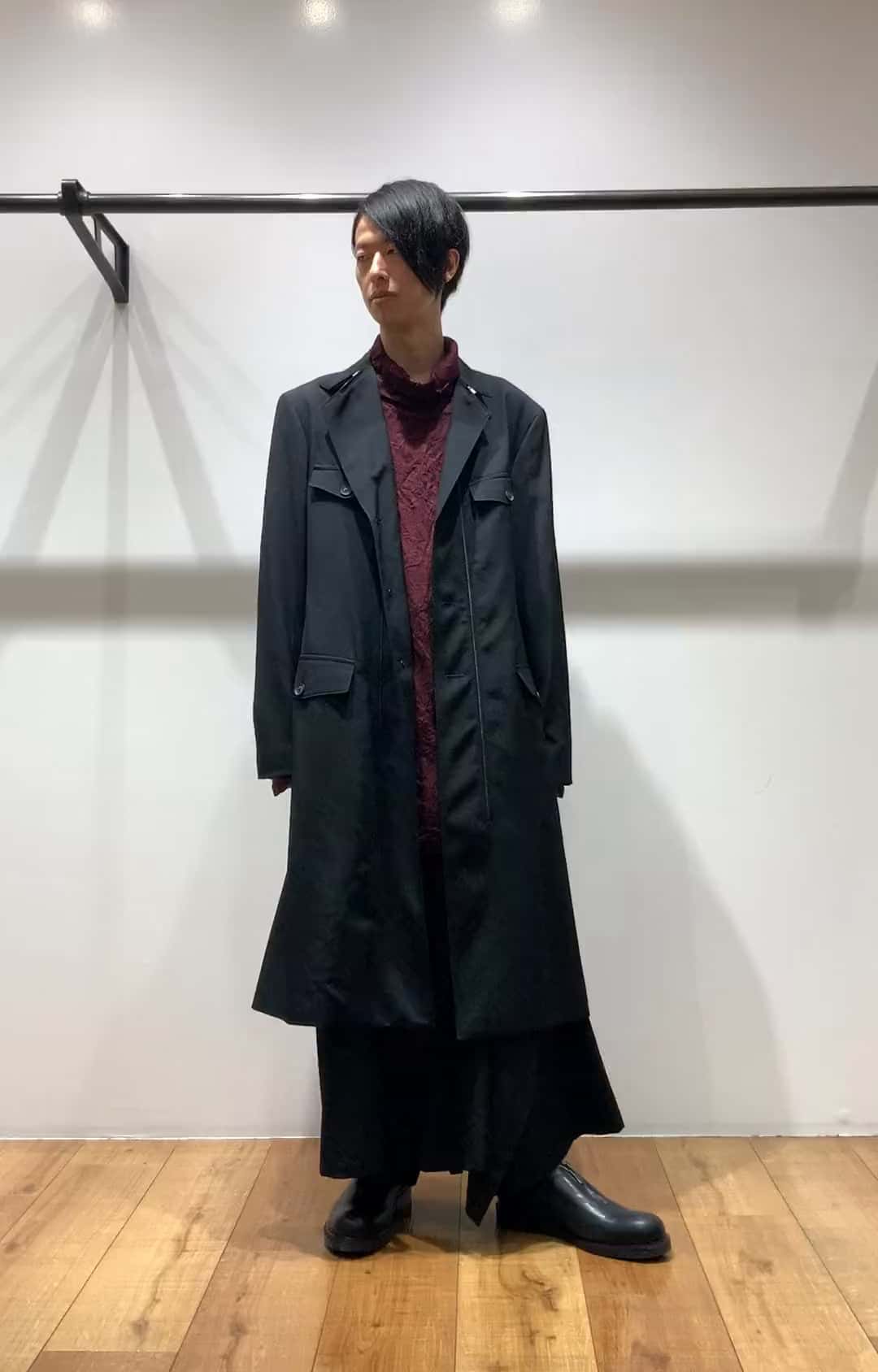 Ys for men ウールギャバジン スラックス MJ-P07-100 Ys for men ウールギャバジン スラックス MJ-P07-100 - メルカリ