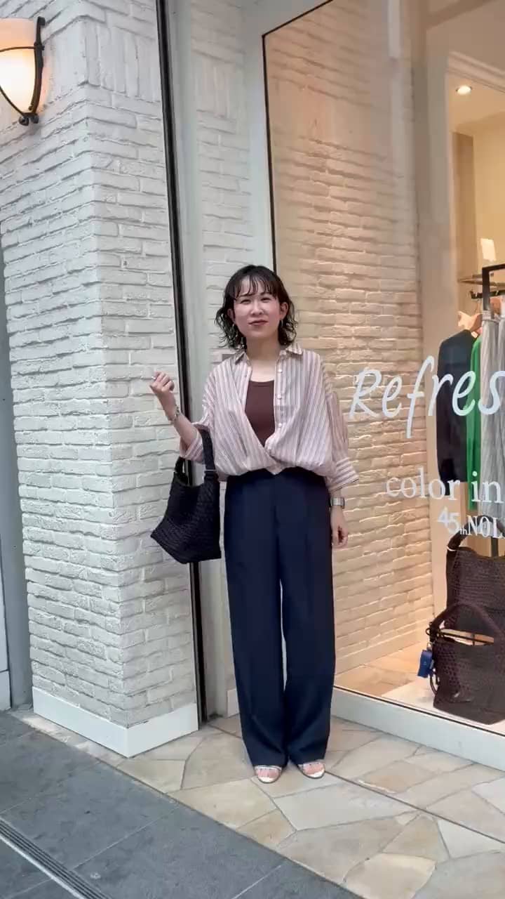 2026.05.11 ストライプシャツで大人抜け感コーデ サムネイル画像
